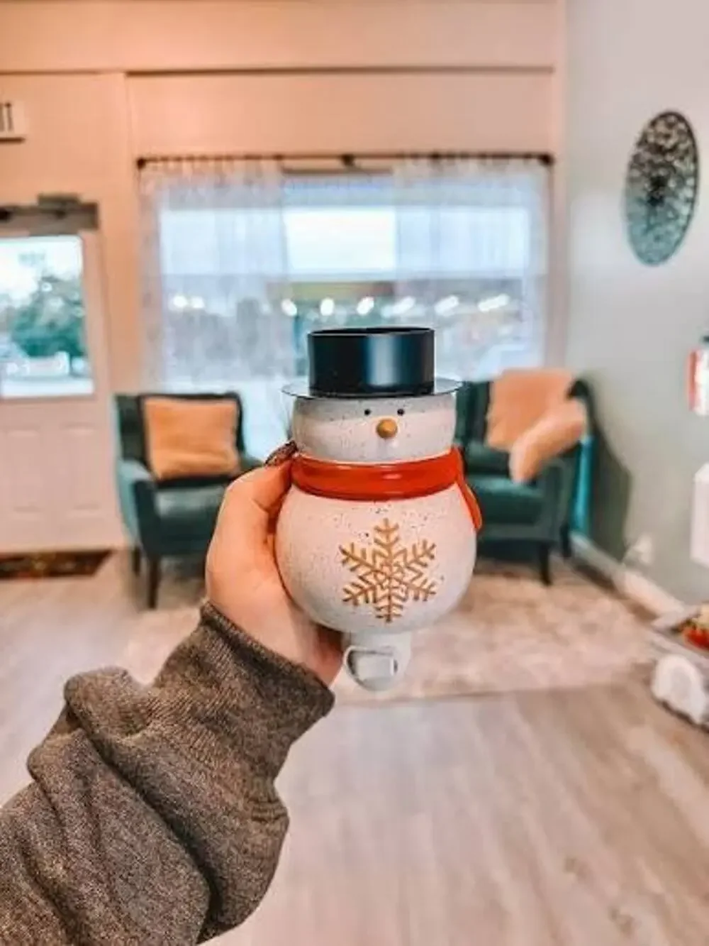Scentsy Toasty Top Hat Mini Warmer New in Box Plug-In Wax Warmer
